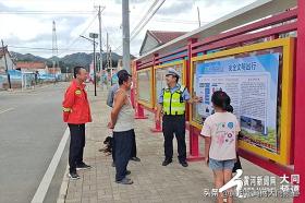 云州交警进农村开展“美丽乡村行”交通安全巡回宣传教育活动-图1