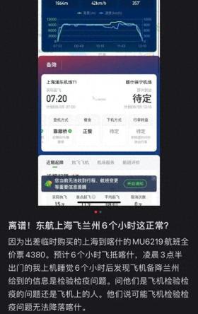 甘肃省卫生热线回应客机涉公卫原因备降：飞行时现老鼠，已消毒-图1